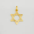 Dije Estrella de David 1.05g / 1 in Oro Amarillo 18K