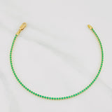 Tennis Bracelet 1.7g / 7 in / 1.6mm Yellow Gold 18K