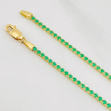 Tennis Bracelet 1.7g / 7 in / 1.6mm Yellow Gold 18K