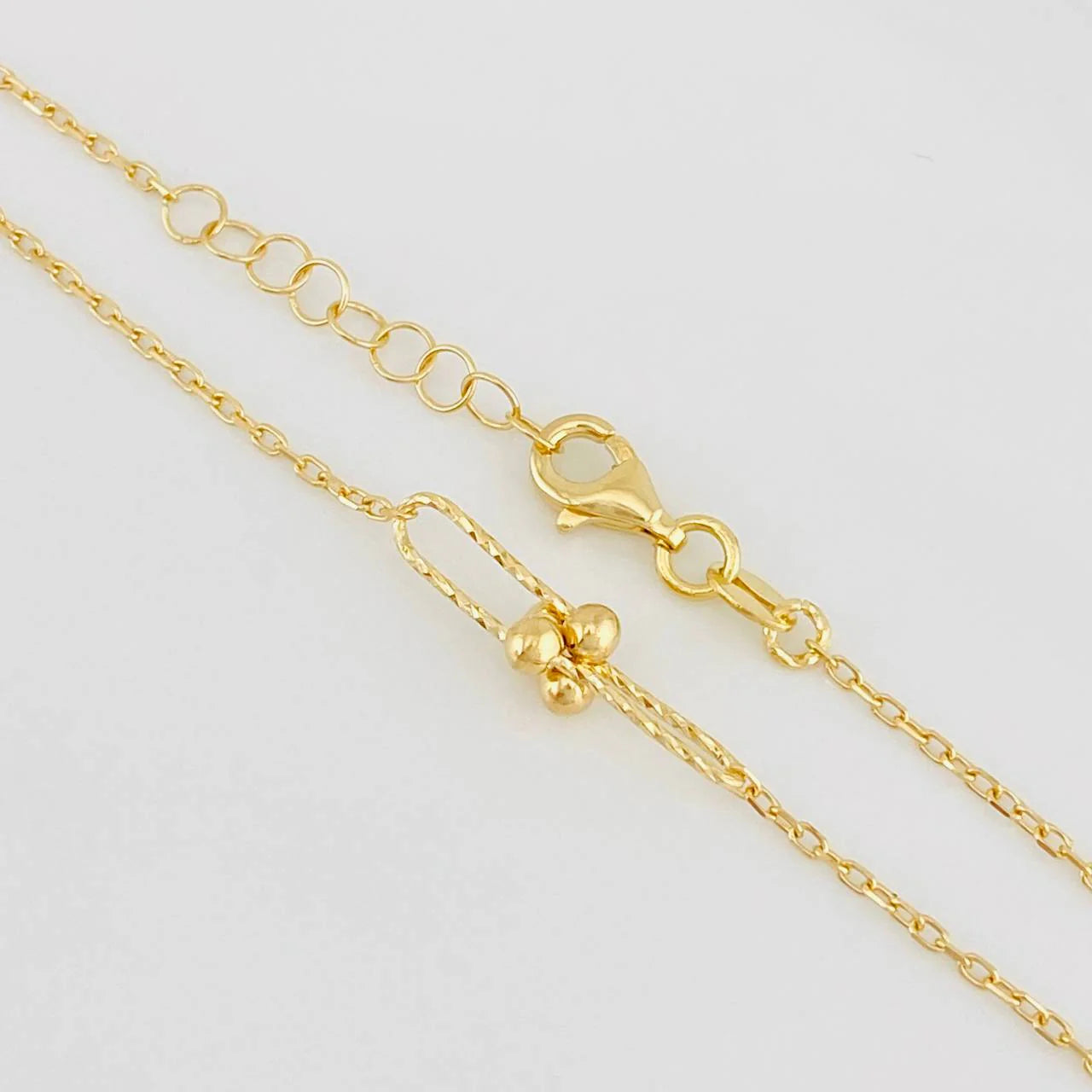 Pulso Aro Seguido Atomo 2.2g / 8 1/4 in / 1.1mm Oro Amarillo 18K
