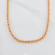 Rope Chain 5.1g / 24 in / 2.5mm Rose Gold 18K