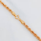 Cadena Lazo 4.95g / 24 in / 2.75mm Oro Rosa 18K