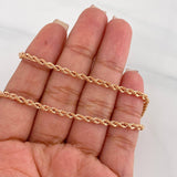 Rope Chain 5.1g / 24 in / 2.7mm Rose Gold 18K