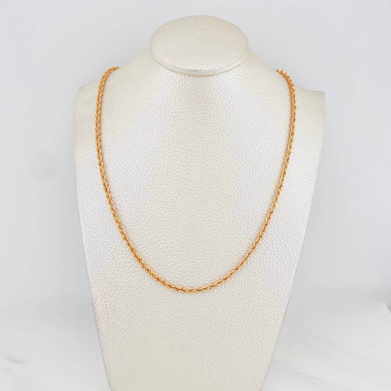 Cadena Lazo 4.95g / 24 in / 2.75mm Oro Rosa 18K