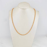 Cadena Lazo 4.95g / 24 in / 2.75mm Oro Rosa 18K
