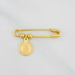 Herraje Clip 1.1g / 1 in Oro Amarillo 18K