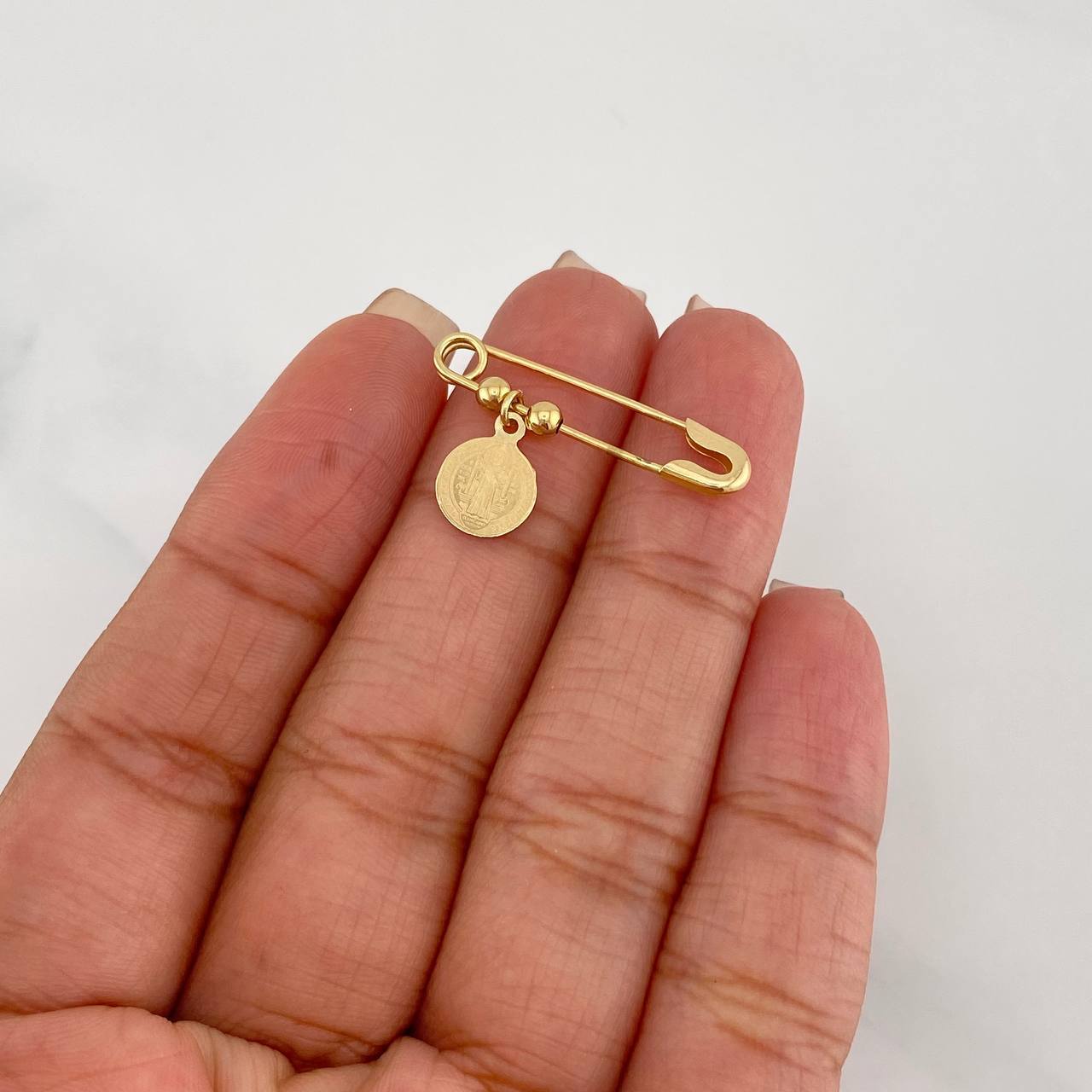 Herraje Clip 1.1g / 1 in Oro Amarillo 18K
