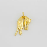 Dije Pantera 1.85g / 3/4 in Oro Amarillo 18K