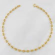 Tobillera GC 3.1g / 9 3/4 in / 3.69mm Oro Amarillo 18K