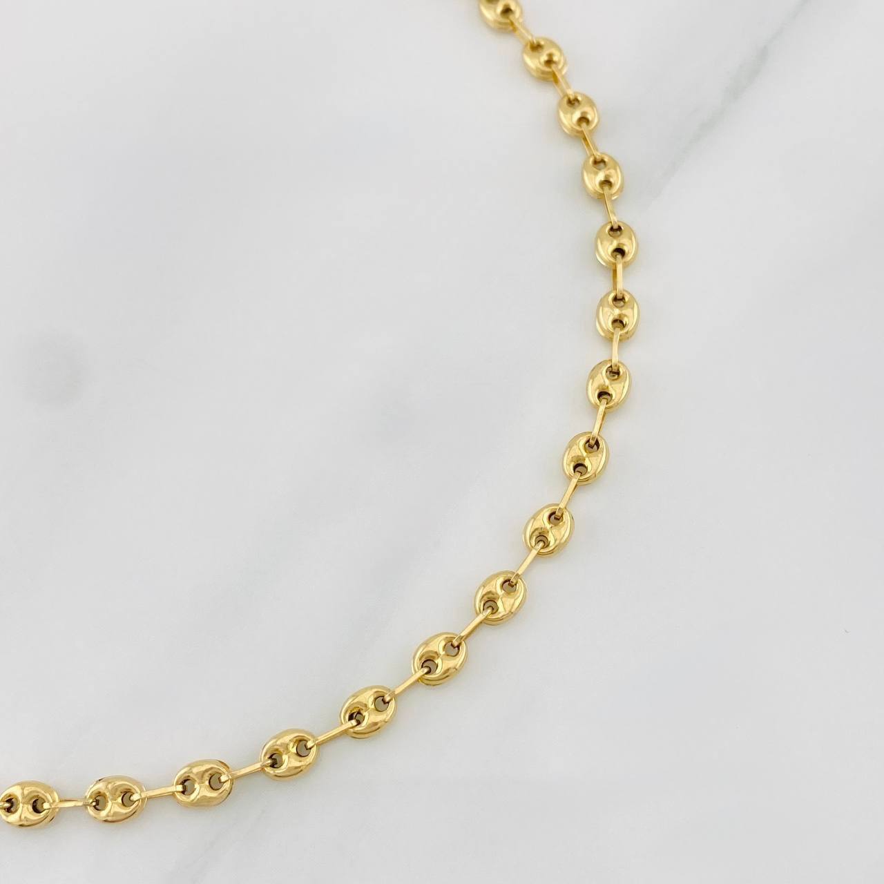 Tobillera GC 3g / 9 3/4 in / 3.53mm Oro Amarillo 18K