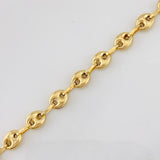 Bracelet GC 3.75g / 8 1/4 in / 5.4mm Yellow Gold 18K