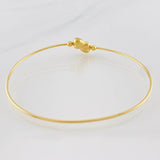 Pulso Aro Corazones 3.2g / 6 3/4 in / 1.15mm Oro Amarillo 18K