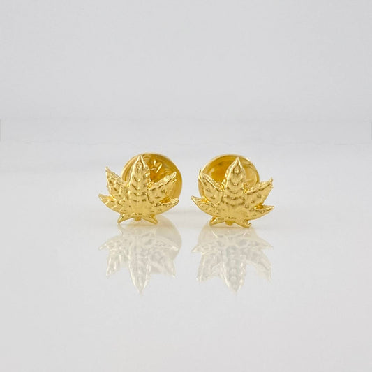 Topos Hojas 0.5g / in / 6.97mm Oro Amarillo 18K