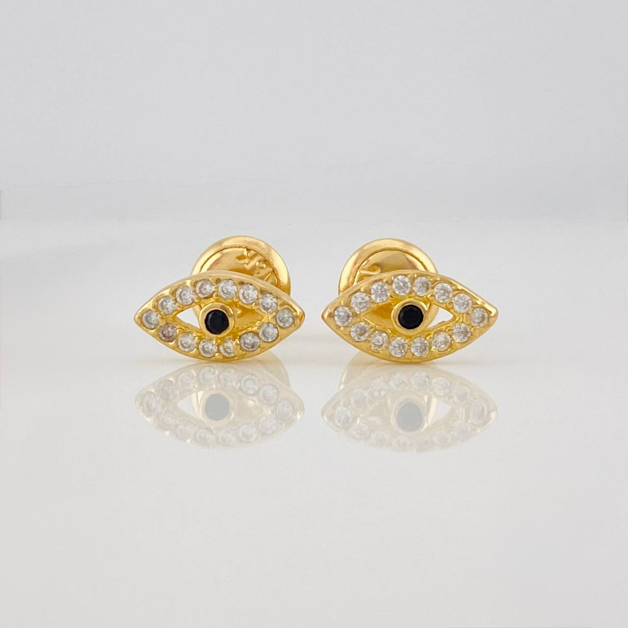 Topos Ojo Mistico 1.05g / in / 8.89mm Oro Amarillo 18K