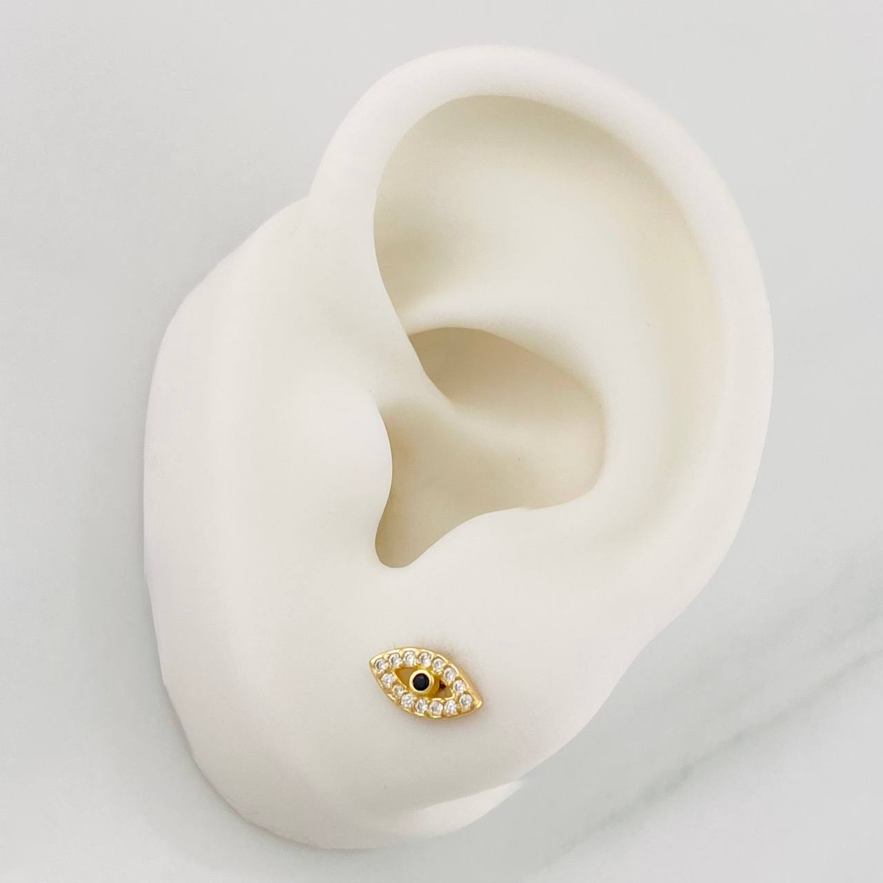 Topos Ojo Mistico 1.05g / in / 8.89mm Oro Amarillo 18K
