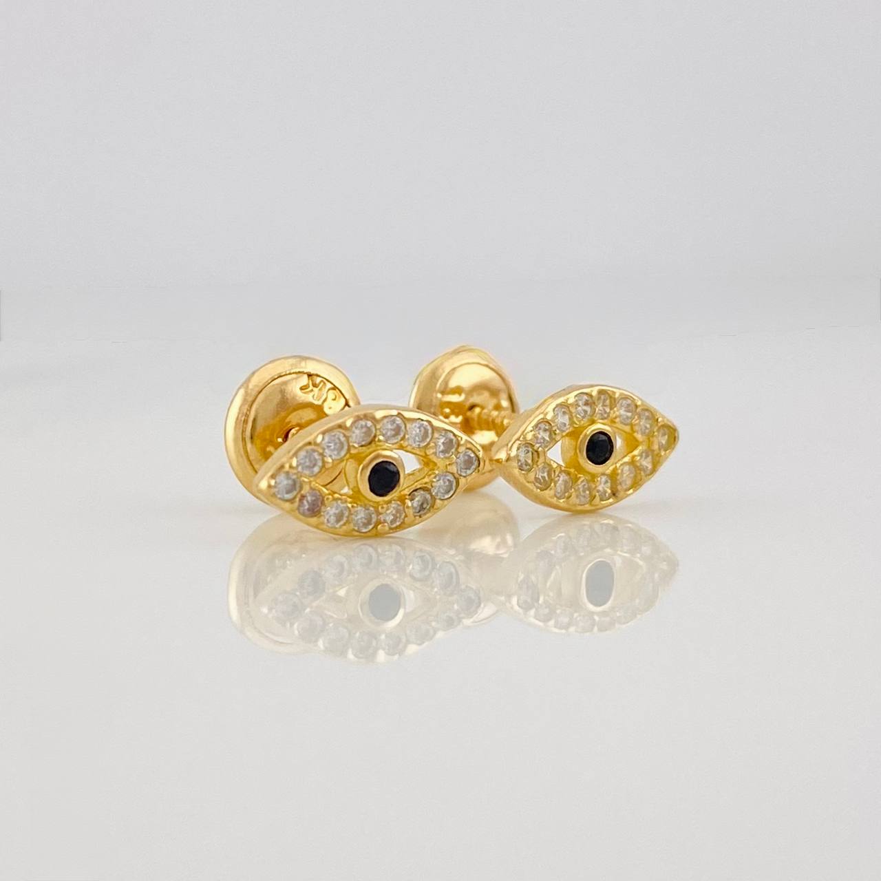 Topos Ojo Mistico 1.05g / in / 8.89mm Oro Amarillo 18K
