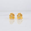 Stud Earrings Stars 0.8g / in / 5.59mm Yellow Gold 18K