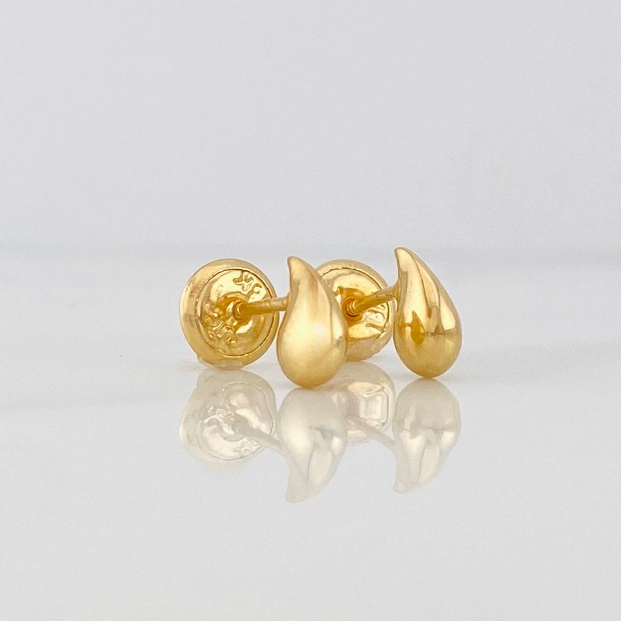 Drop Stud Earrings 0.55g / in / 3.27mm Yellow Gold 18K