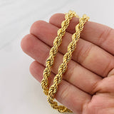 Cadena Lazo 18.8g / 24 in / 5.3mm Oro Amarillo 18K