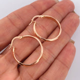 Candongas Nia 1.9gr / 1 in / Oro Rosa 18K %