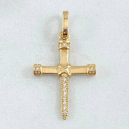Pendant Penitence Nail 1.65gr / 1.2in / 18K Gold ©