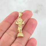 Divine Child Pendant Relief 4.2gr / 3.7cm / 1.5in / 18K Gold