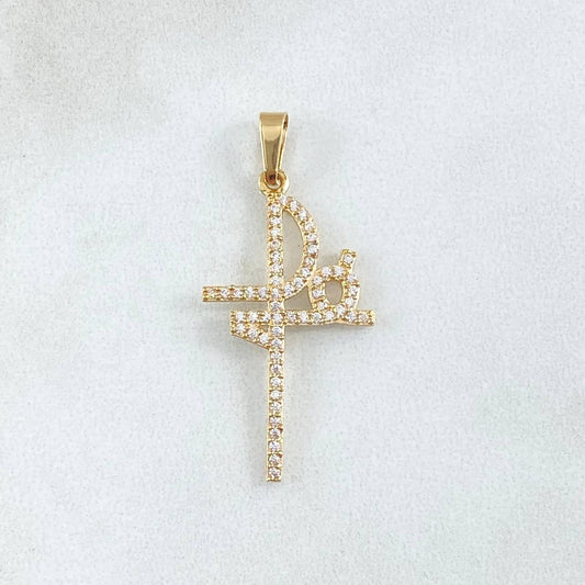 Dije Fe 1.4gr / 1 1/2 in / Oro Amarillo 18K
