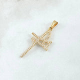 Pendant Faith 1.4gr / 1 1/2 in / Yellow Gold 18K