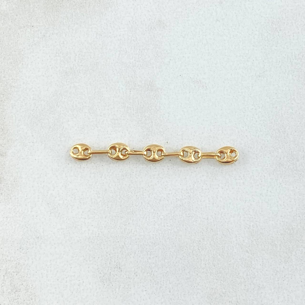 Charm Scrap GC 0.3gr / 1.2in 18K Gold ©