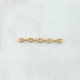 Charm Scrap GC 0.3gr / 1.2in 18K Gold ©