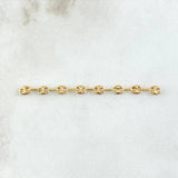 Charm GC Scrap 0.45gr / 3.2mm Eight Links Yellow Gold 18K ©
