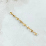 Charm Scrap GC 0.5gr / 3.2mm Eight Links Yellow Gold 18K ©