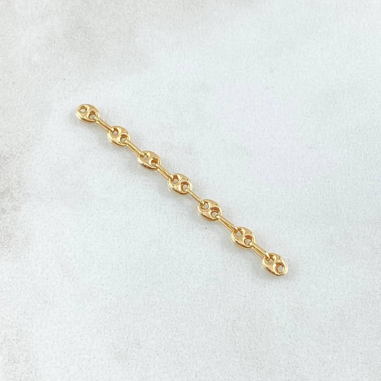 Charm GC 0.45gr / 3.3mm Sieste Links 18K Gold ©
