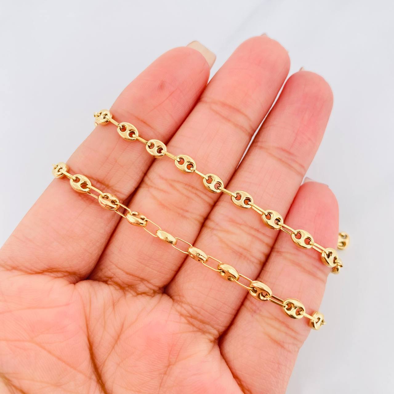 Cadena GC 8.15g / 24 in / 3.9mm Oro Amarillo 18K