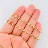 Cadena GC 5.8g / 20 in / 3.6mm Oro Amarillo 18K