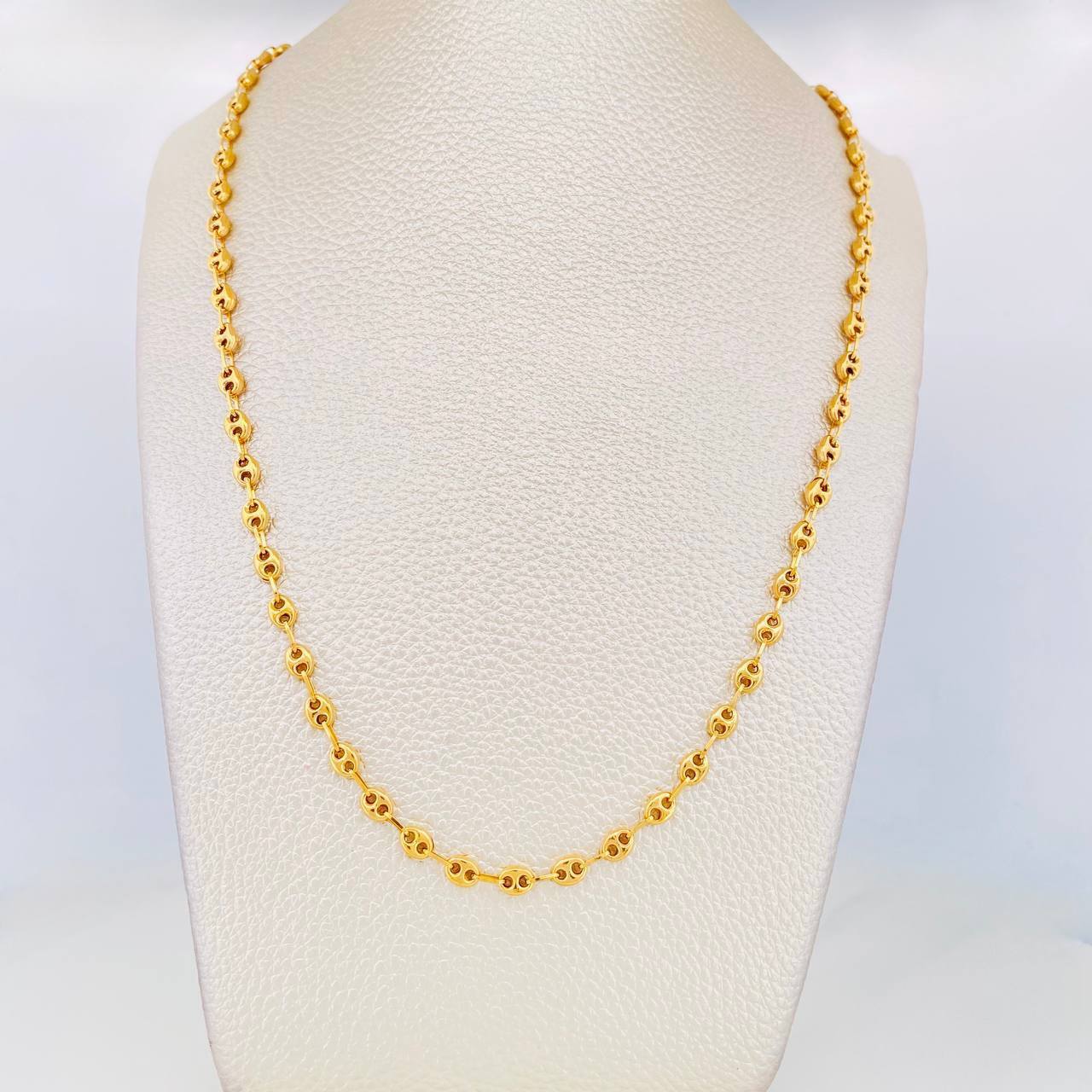 Cadena GC 8.15g / 60cm / 3.9mm Oro Amarillo 18K