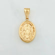 Pendant Miraculous Virgin 1.4 g / 1 1/4 in 18K Yellow Gold