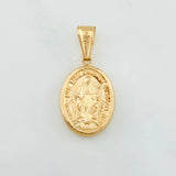 Pendant Miraculous Virgin 1.4 g / 1 1/4 in 18K Yellow Gold