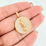 Dije Virgen De Guadalupe 3.45 g / 1 in Oro Amarillo 18K