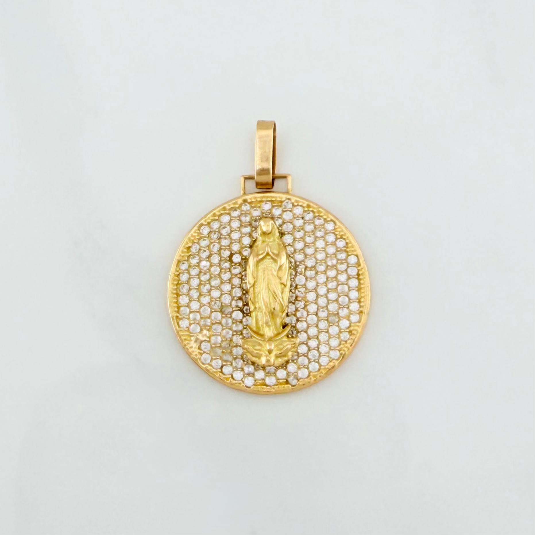 Dije Virgen De Guadalupe 3.45 g / 1 in Oro Amarillo 18K
