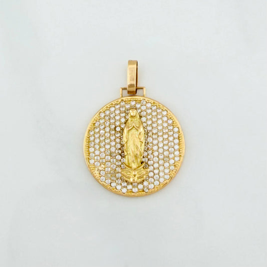 Dije Virgen De Guadalupe 3.45 g / 1 in Oro Amarillo 18K