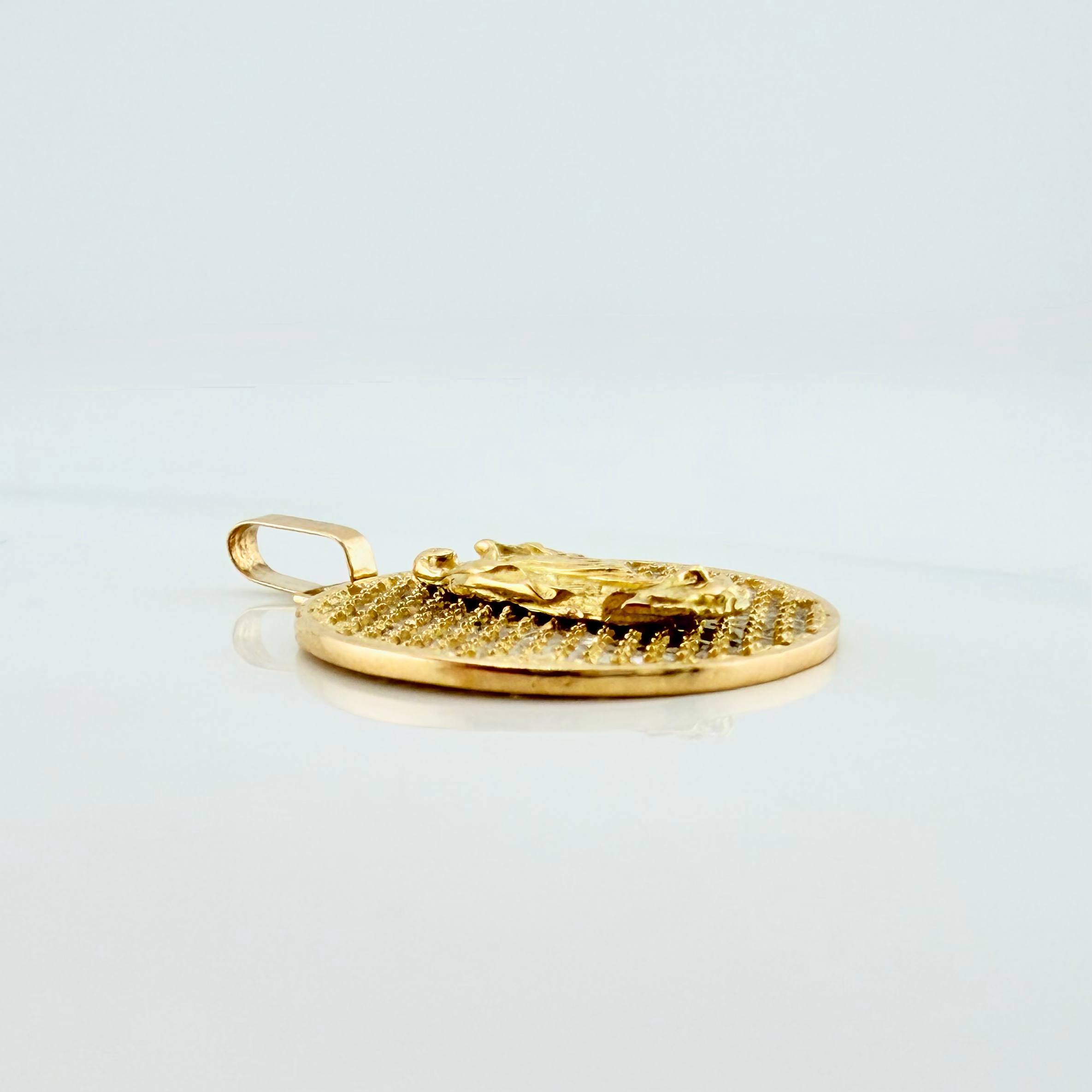 Dije Virgen De Guadalupe 3.45 g / 1 in Oro Amarillo 18K