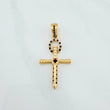 Pendant Cross Sword 3.7 g / 1 1/2 in Yellow Gold 18K
