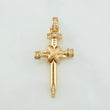 Pendant Nail Cross 3.8 g / 1 1/2 in 18K Yellow Gold