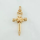 Pendant Nail Cross 3.8 g / 1 1/2 in 18K Yellow Gold