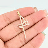 Dije Fe 1.25 g / 1 3/4 in Oro Amarillo 18K