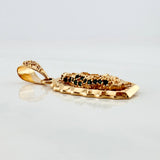 Pendant Virgin of Guadalupe 3 g / 1 1/4 in 18K Yellow Gold