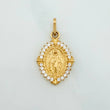 Pendant Miraculous Virgin 2.15 g / 1 in Yellow Gold 18K