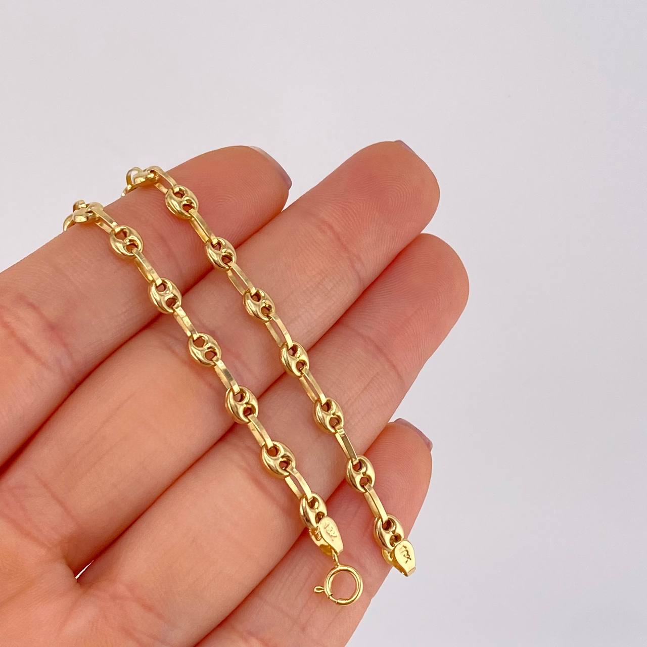 Bracelet GC 2.95g / 7 1/4 in / 4.1mm Yellow Gold 18K