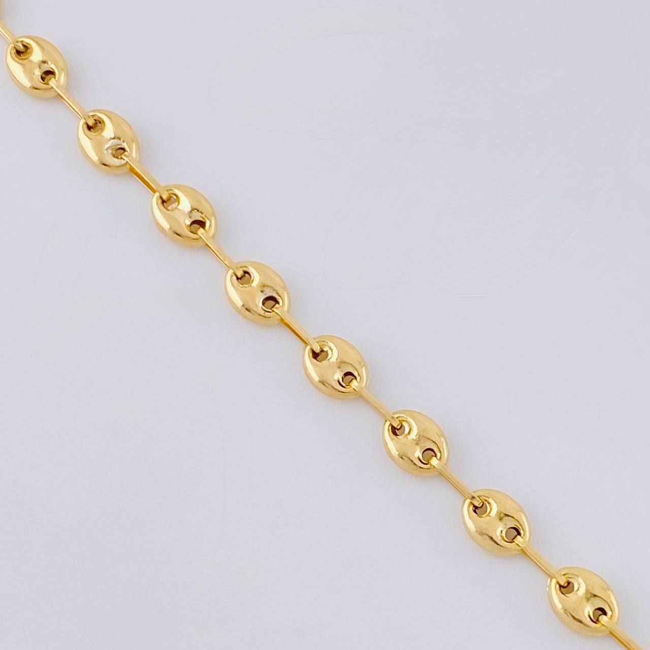 Tobillera GC 3.65g / 9 3/4 in / 4.4mm Oro Amarillo 18K